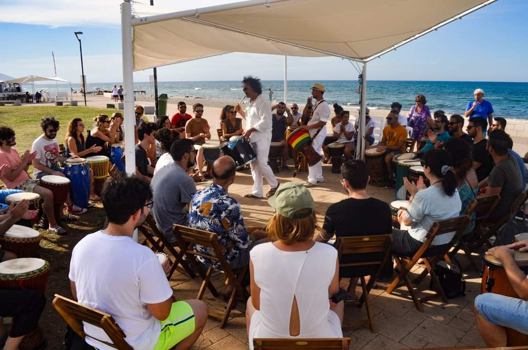 team building bari drumming percussioni