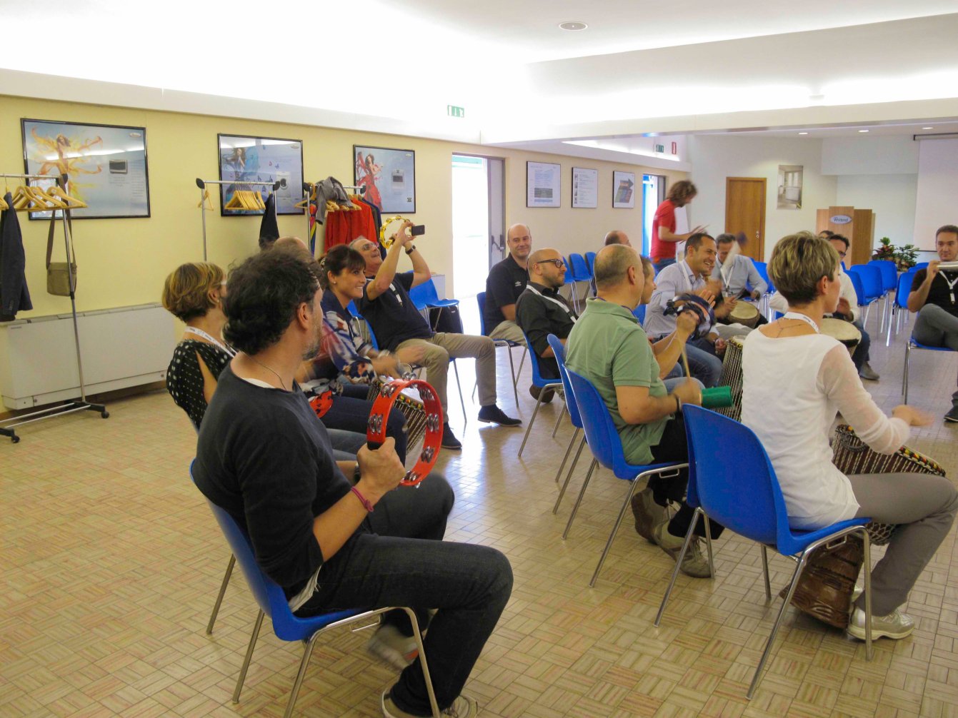 drum team building siena