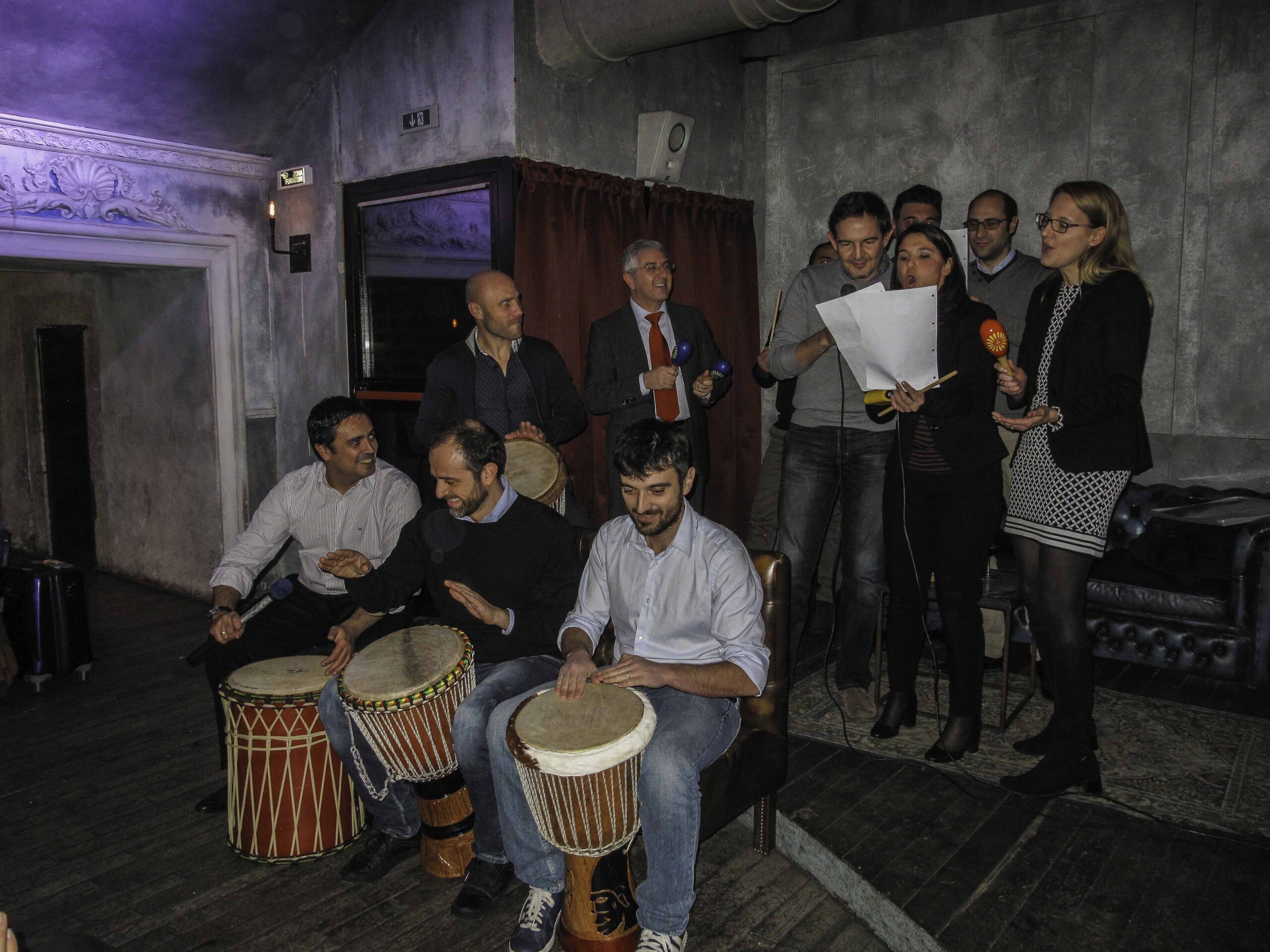 teambuilding voce canto roma